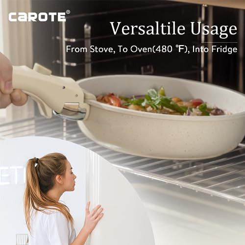 Juego De Utensilios De Cocina Carote, 11 Piezas, Antiadheren