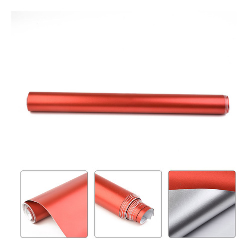 Calcomanía Wrap Bumper Para Coche, Rollo Cromado