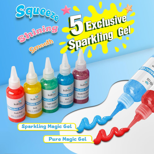 Magic Water Elf - Juguete Mágico Kit De Geles Mágicos 10 Pz
