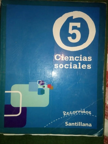 Libro Ciencias Sociales 5 - Santillana Recorridos