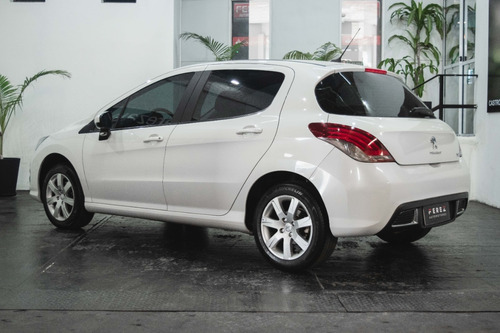 Imagen 5 de 10 de Peugeot 308 Allure 1.6 Nafta 2017 Color Blanco Impecable!