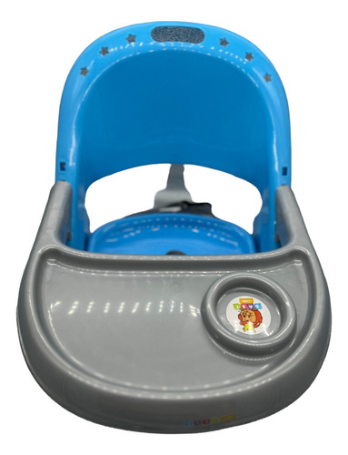 Silla Periquera De Bebe Para Comer Promeyco Plegable Sillita Color Azul
