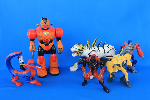 Lote 6 Figuras De Coleccion Transformers (Usado)