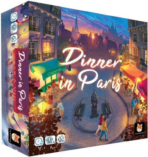 Dinner In Paris Juego De Mesa