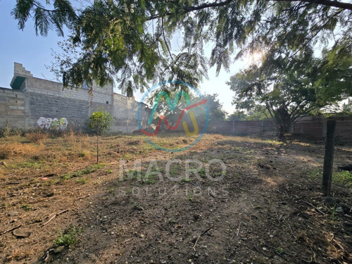 Terreno En Venta En Col. Ampliación Narciso Mendoza En Cuautla Completamente Plano