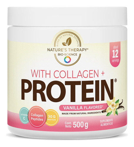 Proteína Alta Calidad + Colágeno Anti Edad Nt® Sabor Vainilla