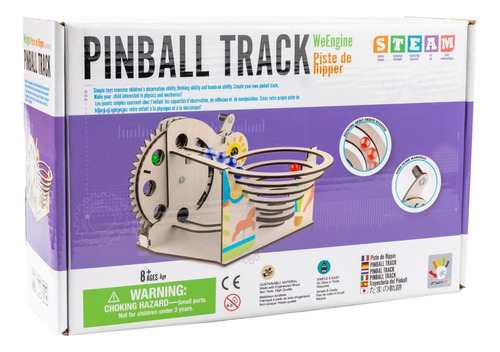 Wecharm Home Pinball Track Steam Toy.juego De Máquina De Pin