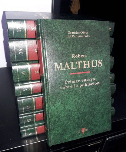 Primer Ensayo Sobre La Poblacion _ Malthus - Altaya / Nuevo