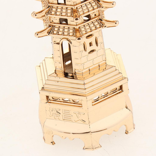 Modelo Torre Pagoda Fengshui Ornamento Accesorios De Oficina