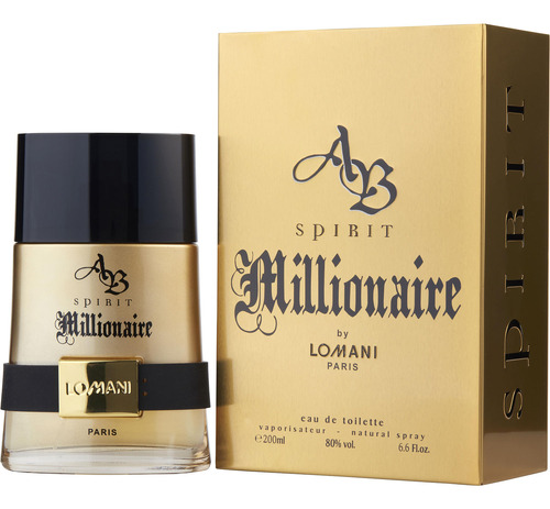 Aerosol Ab Spirit Millionaire Edt, 6.6 Onzas