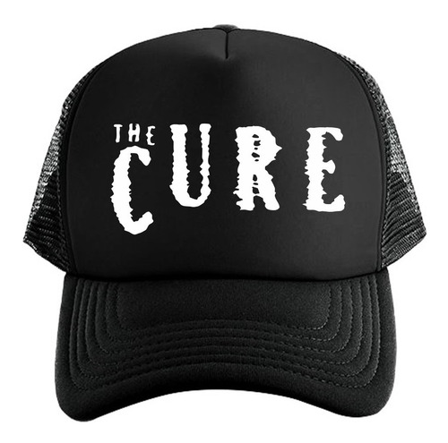 Gorra Black Unisex De Malla The Cure Rock Robert Smith