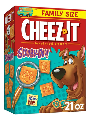 Cheez-it Scooby-doo! Galletas De Queso Originales, 21 Oz