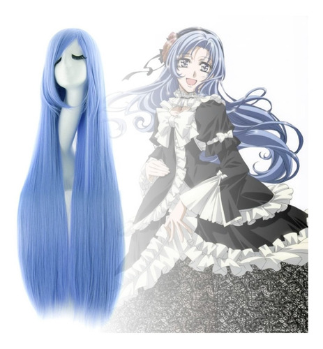 ¡ Peluca Cosplay Kanekalon Lisa 100cm Anime Luka Haloween !!