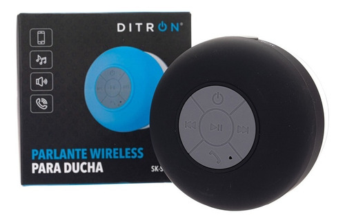 Parlante Bluetooth Waterproof Sopapa  Agua Ducha Ditron