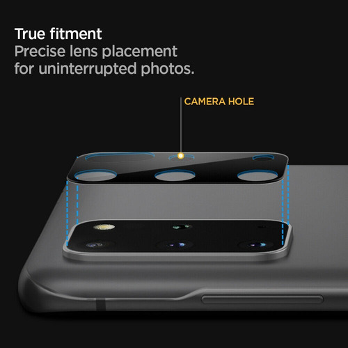 Vidrio Templado Camara Trasera Spigen Full Cover S20 Plus X2