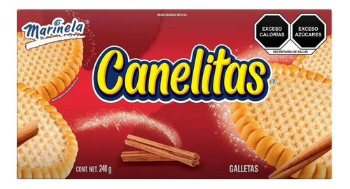 Galletas Canelitas Marinela 240 Gr