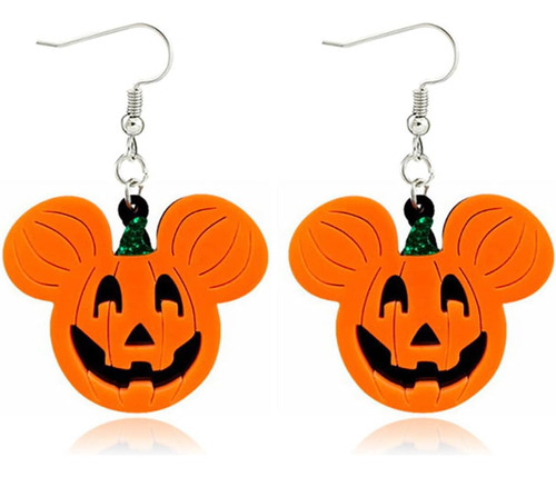 Wcrazye Pendientes De Halloween Con Diseño De Calavera De Ac