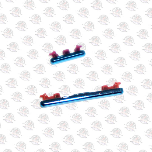 2x Botones Externos Para Huawe P30 Lite Lx3a Lx3b Azul Auro