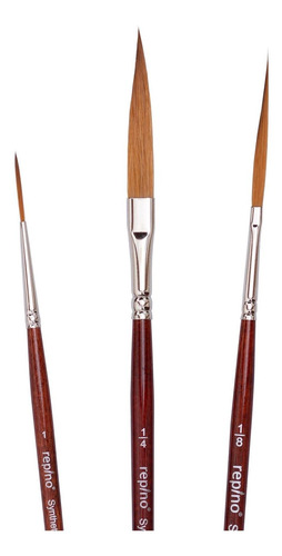 Repino Pinstriping Brush Set - Sword Liner Artist Brush Size
