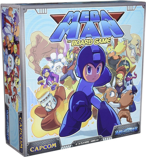 Juego De Mesa Coleccionable Mega Man, Capcom (inglés)