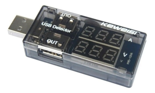 Medidor de carga ⭐ Voltimetro Tester USB Amperimetro ⭐
