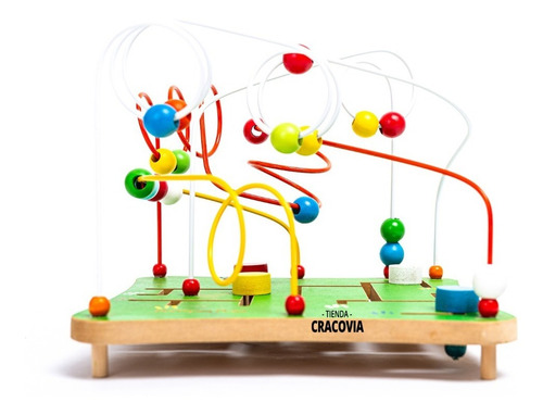 Juego Madera Didáctico 2 En 1 Prono Laberinto + Busca Camino