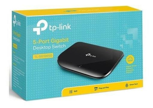 Switch Tp-link Tl-sg1005d Desktop 5 Puertos Gigabit Full
