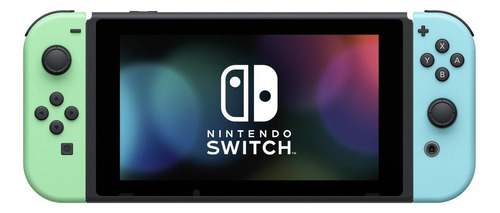 Nintendo Switch 32GB Animal Crossing: New Horizons color  verde pastel y azul pastel