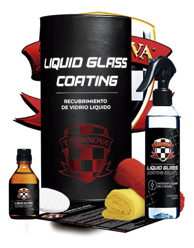 Ternnova | Liquid Glass Coating Box | Vidrio Liquido | 30ml