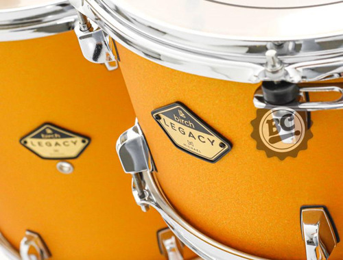 Bateria Michael Legacy Birch Gold 22,8,10,12,16 C/ Ferragens