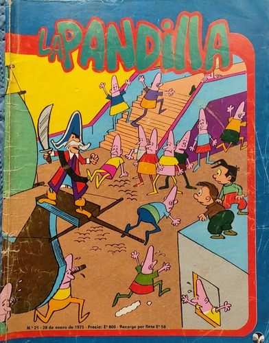 Revista La Pandilla N°21 Enero 1975 (aa605