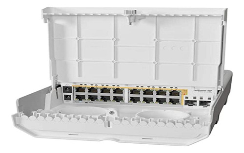 Switch Externo Mikrotik Netpower 16p Crs318-16p-2s+out