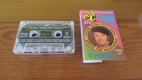 Pato C / Top Hit Parade - Dance Latino / Cassette (nuevo)