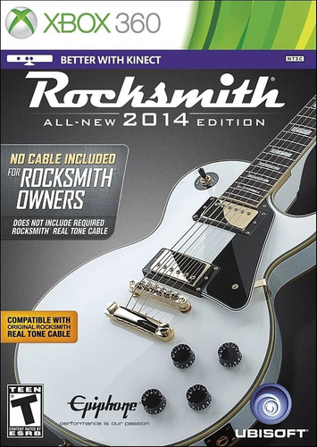 Rocksmith All-new 2014 Edition Sem Cabo - Xbox 360 - Lacrado