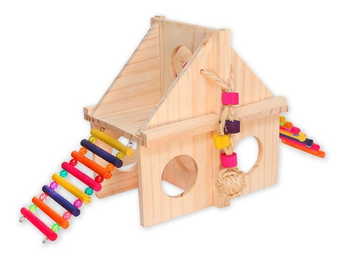 Brinquedo Para Roedores Play House Golden Pets