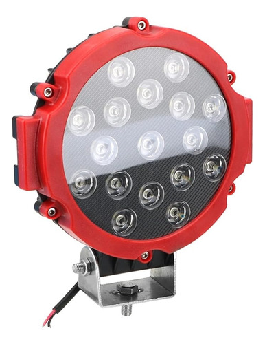 Faro Led Redondo De 7 Pulgadas Tipo Arb 17 Leds Rusticos 4x4