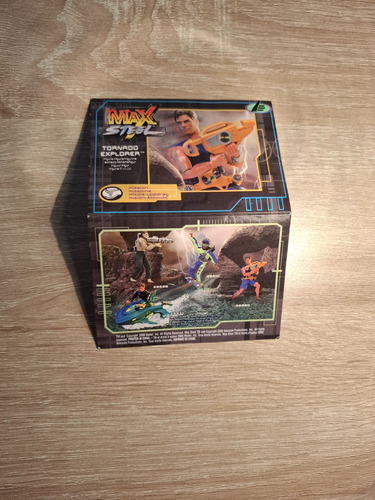 Max Steel Tornado Explorer Accesorios Y Tarjeta De Misión (Usado)