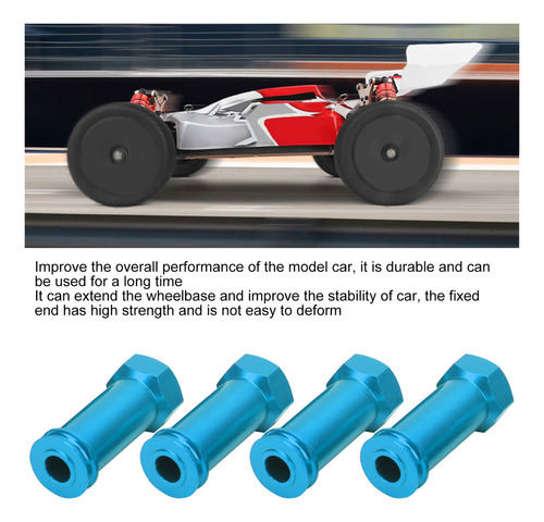 Adaptador De Extensión Hexagonal De Cubo Rc Aleación De