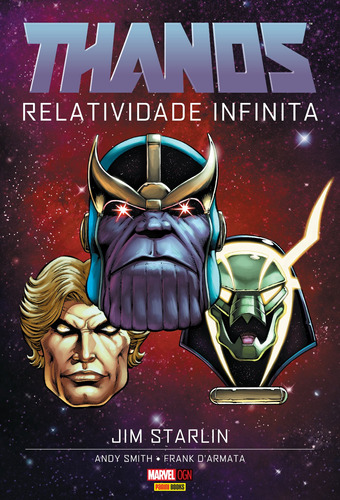 Thanos: Relatividade Infinita, de Starlin, Jim. Editora Panini Brasil LTDA, capa dura em português, 2016