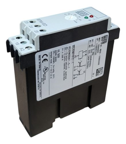 Rele Temporizador Weg Rtw-rd02-u060sd66 6-60seg 240v