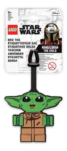 Lego Bag Tag Mandalorian Baby Yoda The Child Llavero