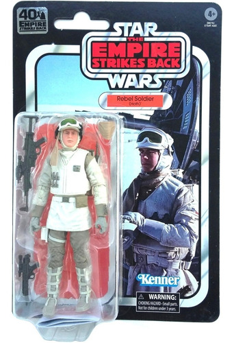 Rebel Soldier Hoth Star Wars 40 Aniversario Black Series