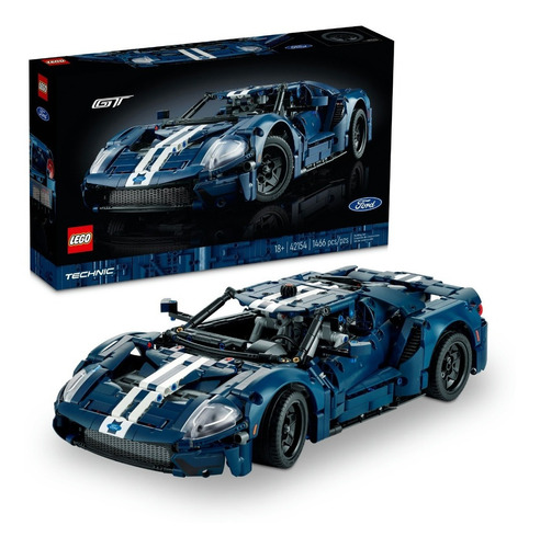 Kit De Construcción Lego Technic Ford Gt 2022 1468 Piezas 3+ Cantidad de piezas 1466