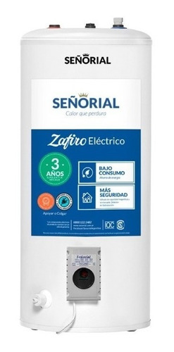 Termotanque Electrico 95l Señorial Zafiro-95