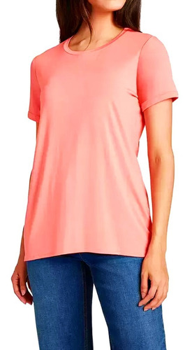 Playera Camiseta Fresca Tipo Túnica Ajuste Relajado Stretch