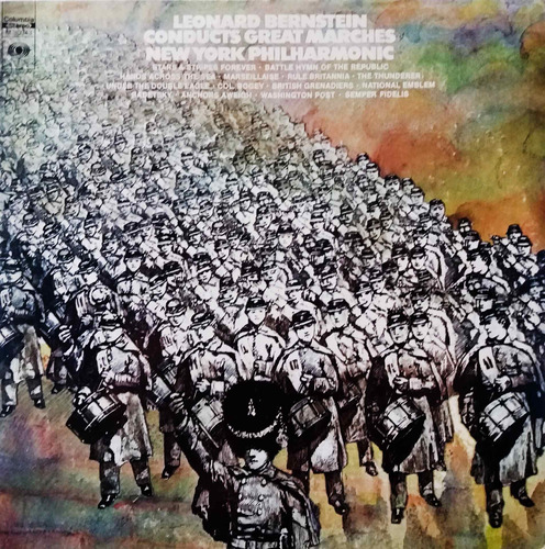 Leonard Bernstein Conducts Great Marches Marchas Lp