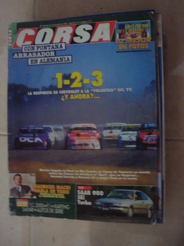 Revista Corsa 1499 4/95 Test Saab 900 Sei Turbo