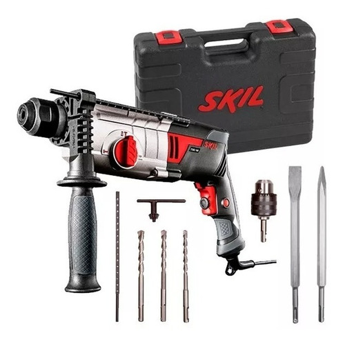 Rotomartillo 750w +mecha +mandril +cincel +maletin 1859 Skil