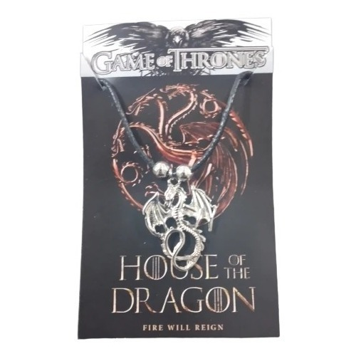 Game Of Thrones - Colgante House Of Dragon - Casa Targaryen
