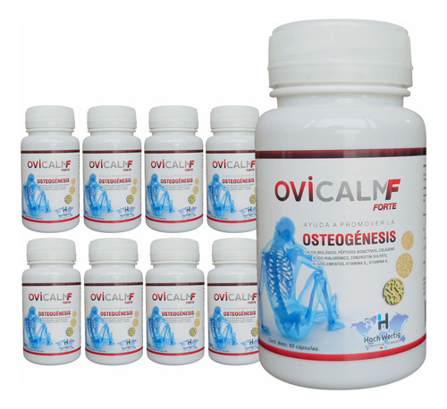 Ovicalm Forte D3, K Bioregenerador Óseo Osteoporosis 8 Meses